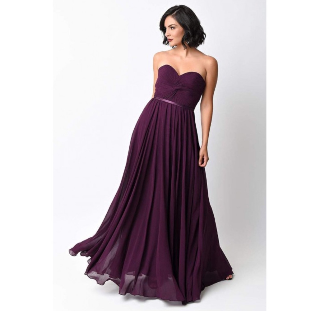 Strapless Bridesmaid Dress